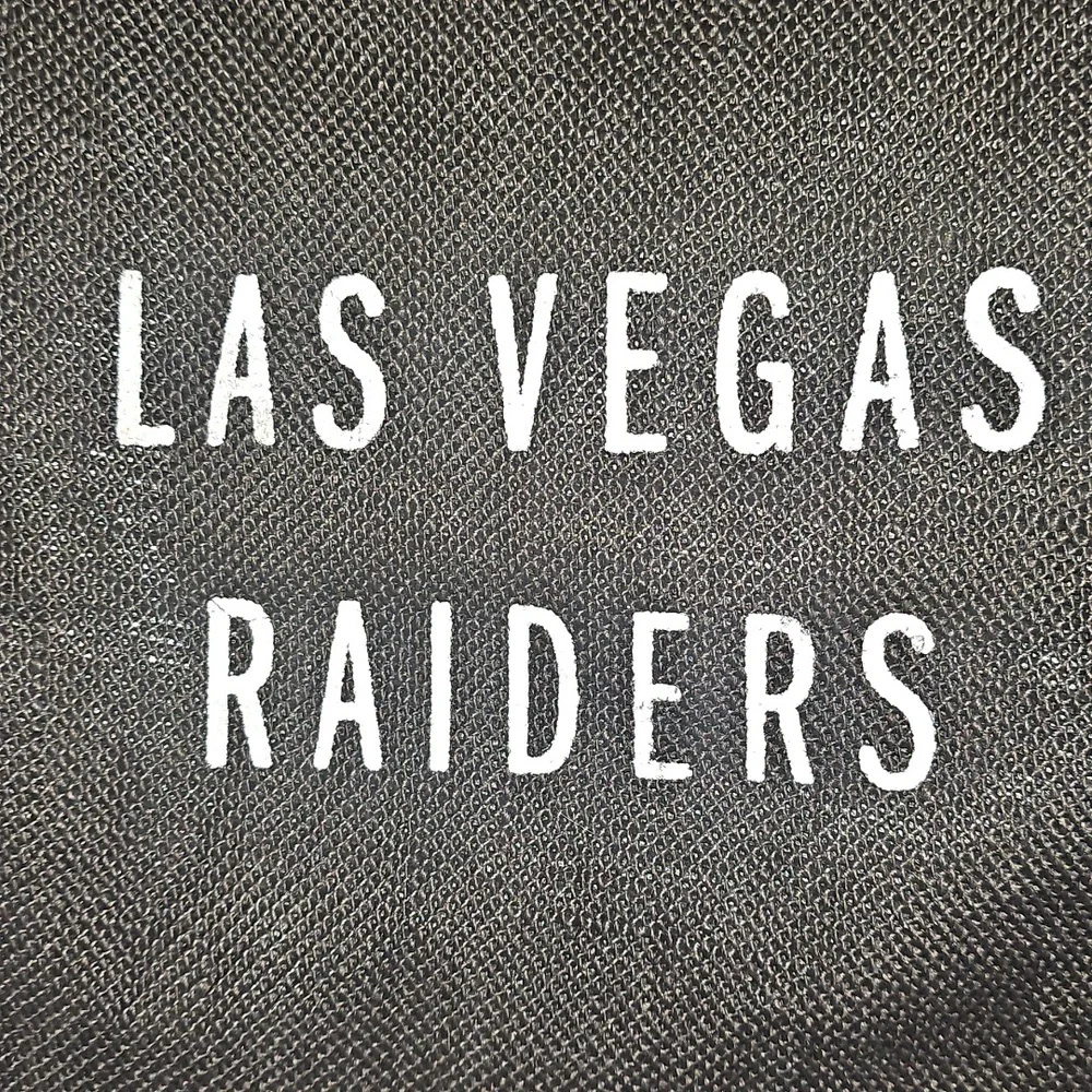 Las Vegas Raiders Black and Tan Travel Tote